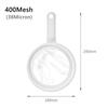 200 Mesh 400 Mesh Kitchen Filter Fine Mesh Strainer Sieve Nylon Filter Spoon Plastic Soy Milk Juice Yogurt Food Strainer Kitchen Utensils