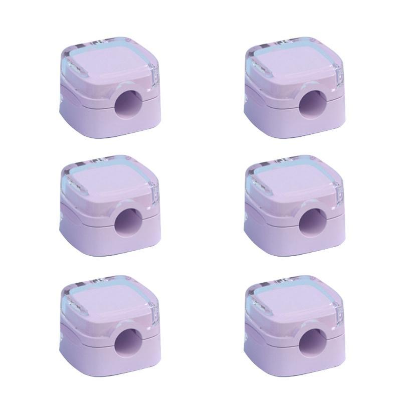 

Set of 6 Cable Storage Solution Delicate Cable Winders Management Holder Convenient Cord Holder