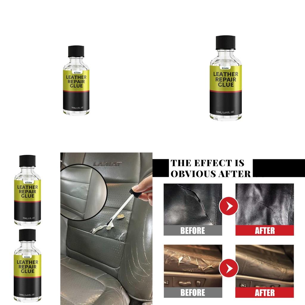 Liquide de réparation en cuir premium Rayhong pour sellerie automobile avec solution de réparation des rayures en emballage de 30 ml et 50 ml