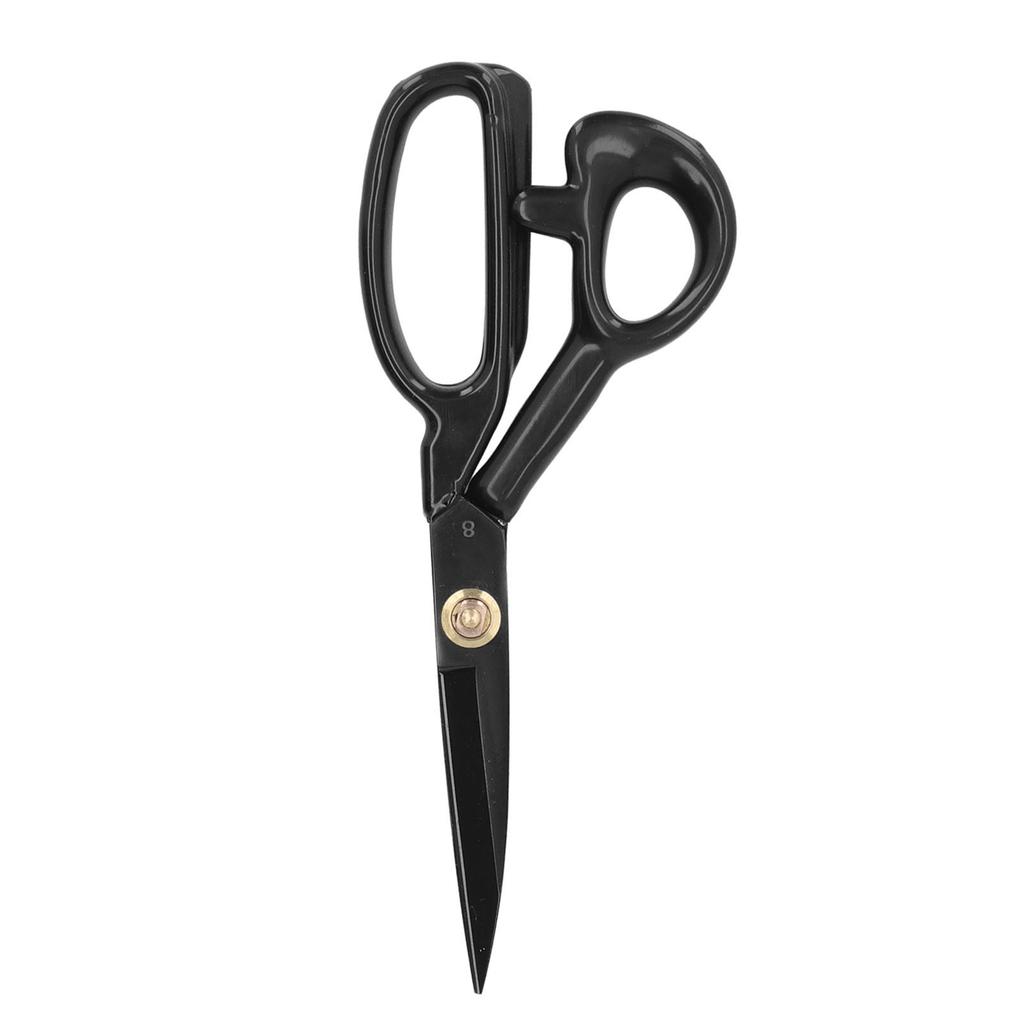 Sewing Scissors 8in Incisive High Manganese Steel Iron Ergonomic Handle Professional Heavy Duty