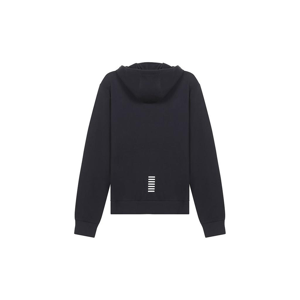 Emporio Armani EA7 Letter Decorated Pocket Hoodie Men hoodies Navy-Blue 8NPM04-PJ05Z-1578