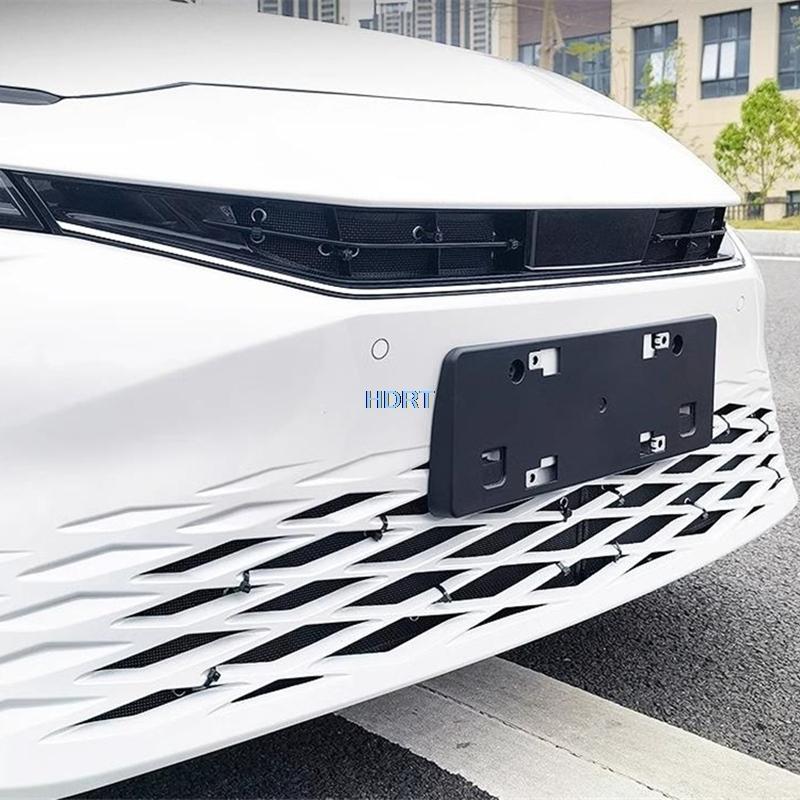Car Styling Front Racing Grill Mesh ect Screen Anti Bug Net Cover Protector Decoration Accessories For Toyota Camry 2024 +