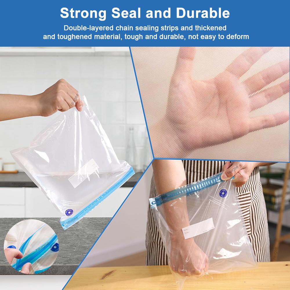 Vacuum Bags Reusable Food Vacuum Packaging Bags Air Valve Food Storage Package Bags Food Meat Snacks Vacuum Compression Bags