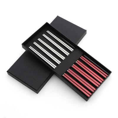 Color Table Chopsticks 5-person Set (6 Colors)