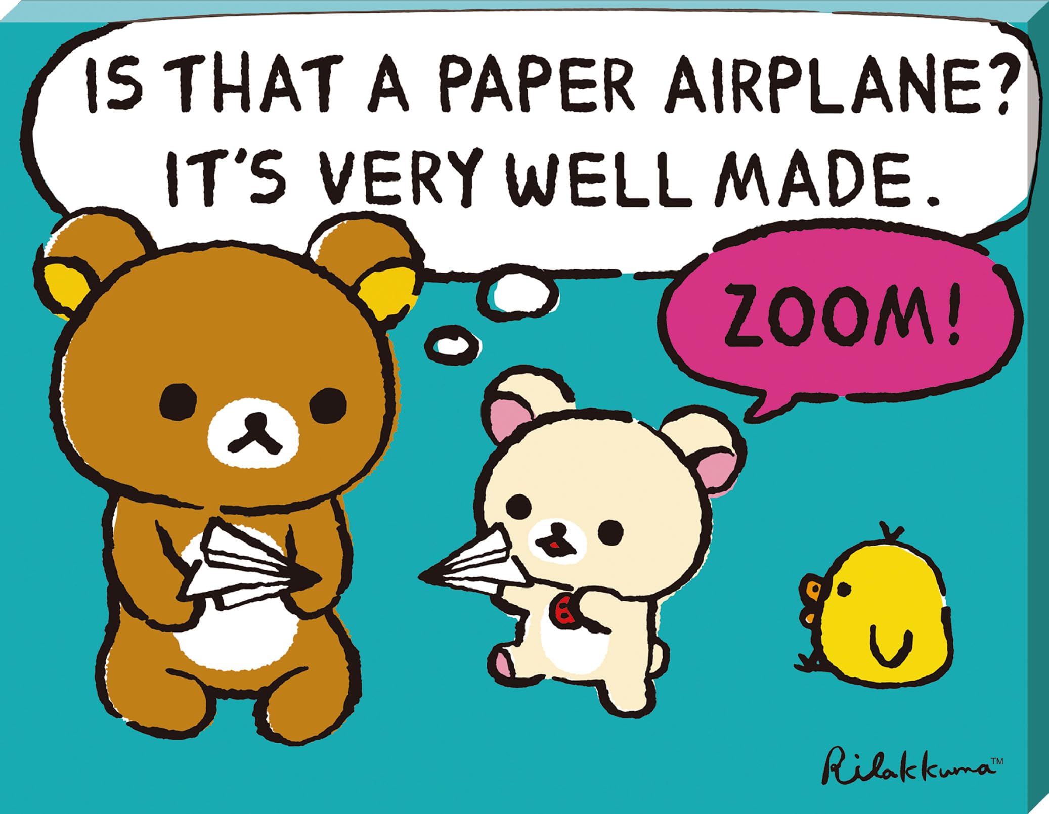 

ENSKY Art Board 366-Piece Jigsaw Puzzle Rilakkuma Lazy Paper Plane (30 x 23 x 2 cm)