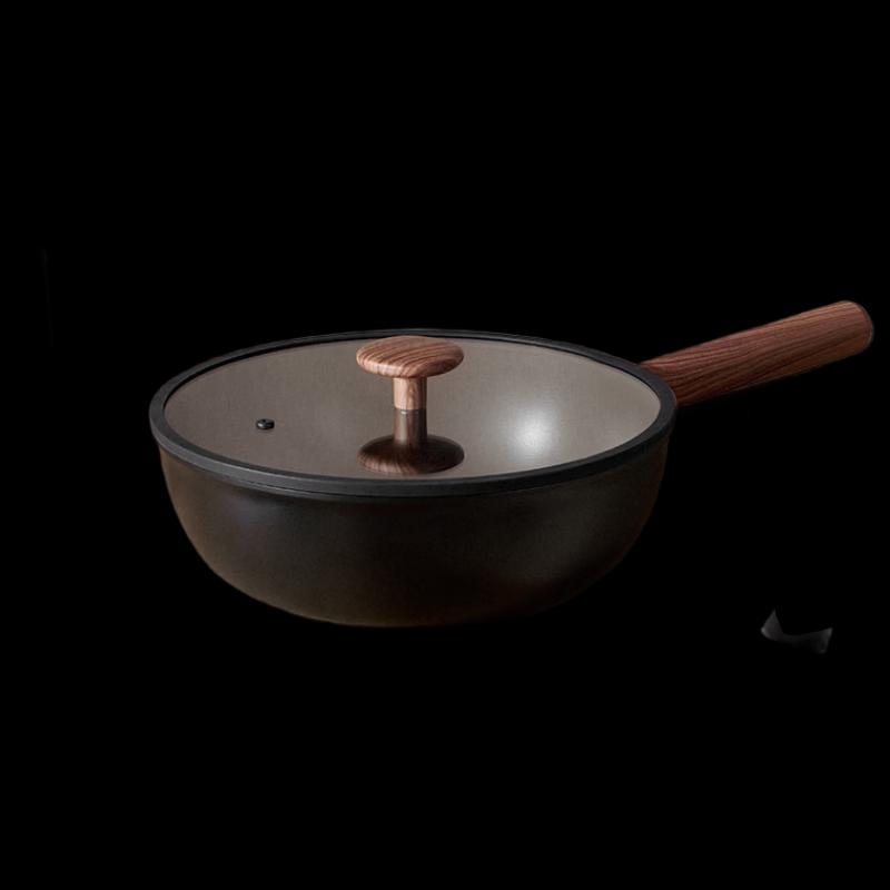 Jeetee Ink Series Wok with Silicone Lid
