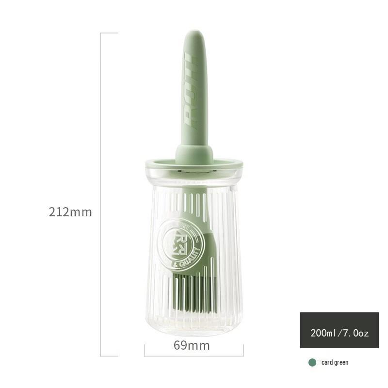 Silikonölbürste mit integrierter Flasche