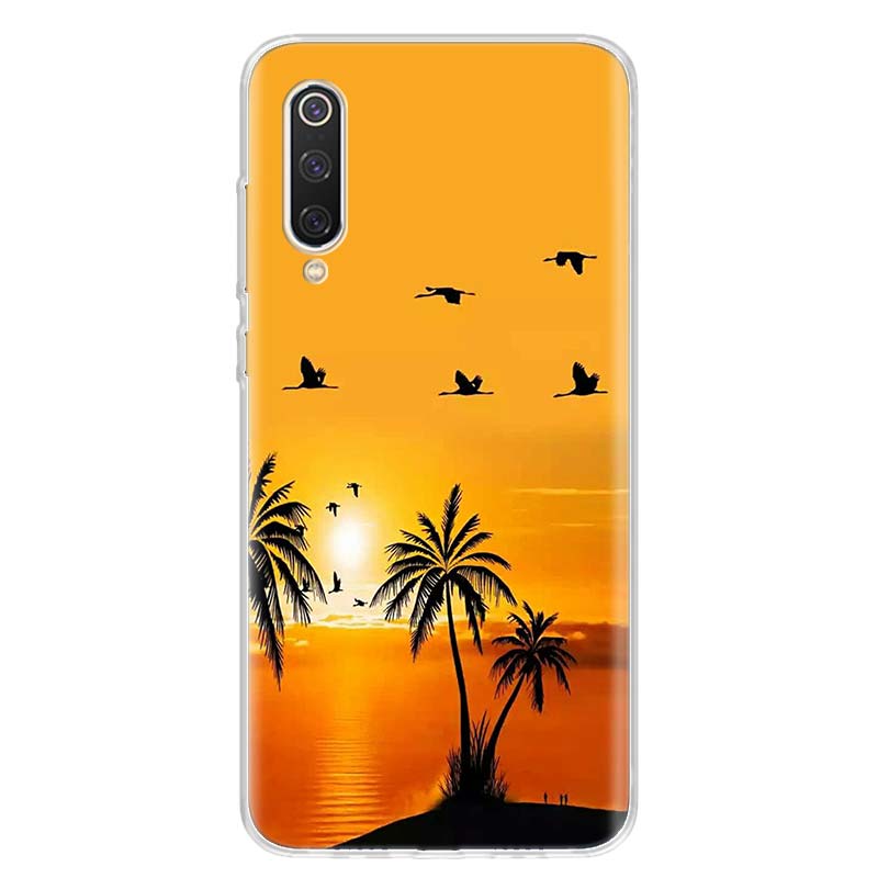 Sea Tropical Palm Trees Beach Phone Case Cover for Xiaomi Redmi Note 15 14 13 12 11 Pro Plus 14S 12S 11S 11T 11E 10S 10 Customiz