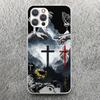 Son Of God Jesus Cross Holy Light Print Soft Case for iPhone 13 Pro Max 12 Mini 11 XS XR X SE 7 Plus Phone Shell 8 6 6S 5 5S Pat