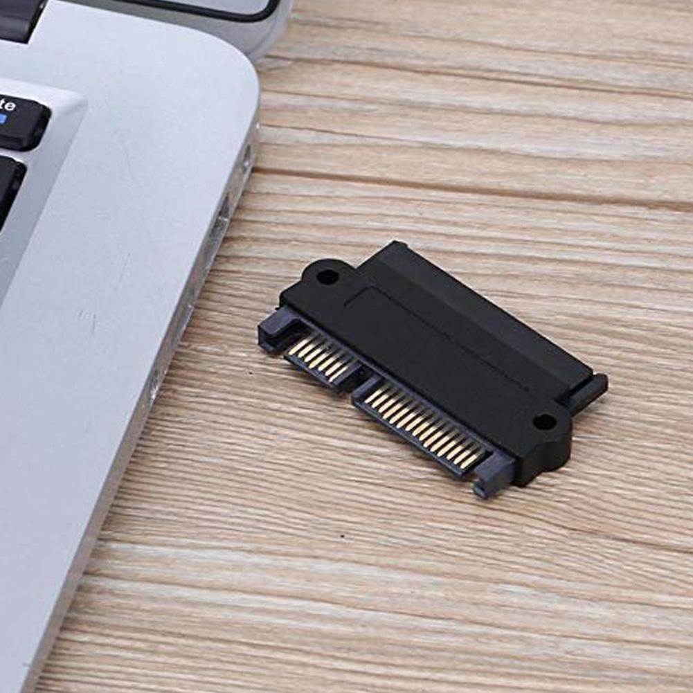 7+15Pin SATA Male to Female Port Adapter Card Straight/90-Degree for SATA HDD SSD 22Pin Male to FeMale SATA Power Data Cable