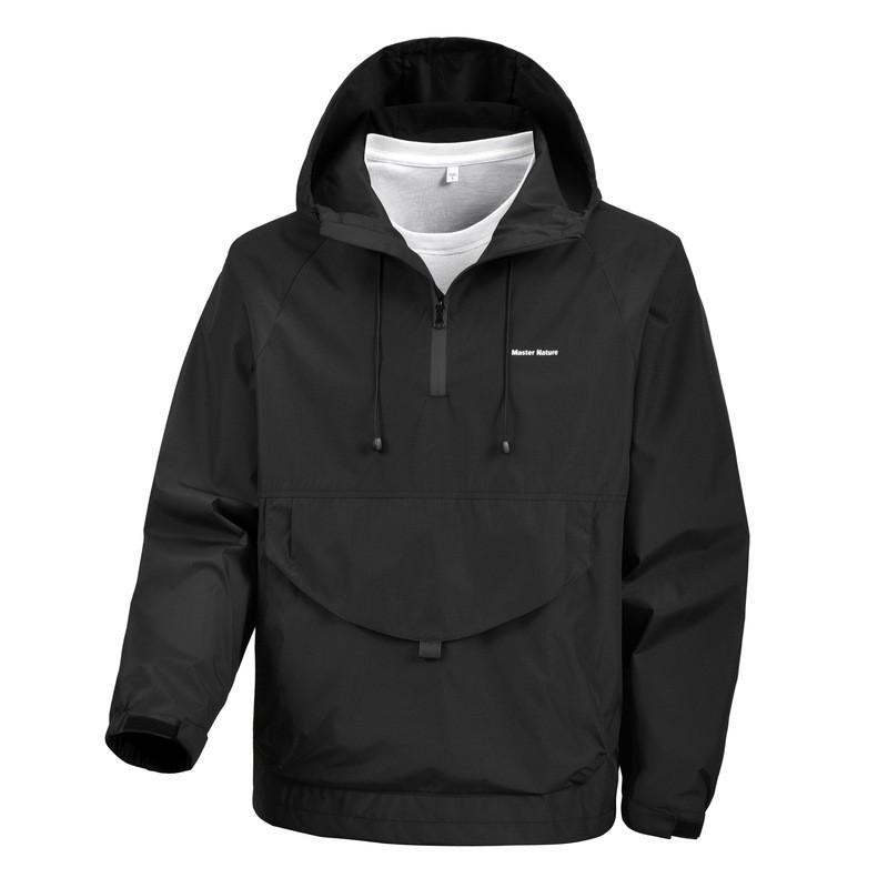 Mens Windproof Waterproof Hooded Jacket Hiking Camping Fishing Outdoor Sport