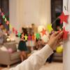 Colorful Star for Party Decoration - Star Shaped Bunting Garland for Birthday, Wedding, Baby Shower Decorations