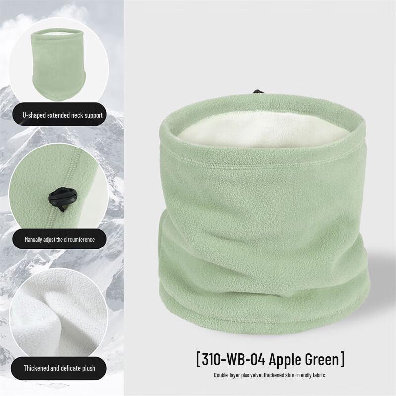 Double-Layer Thickened Cycling Neck Warmer & Face Mask