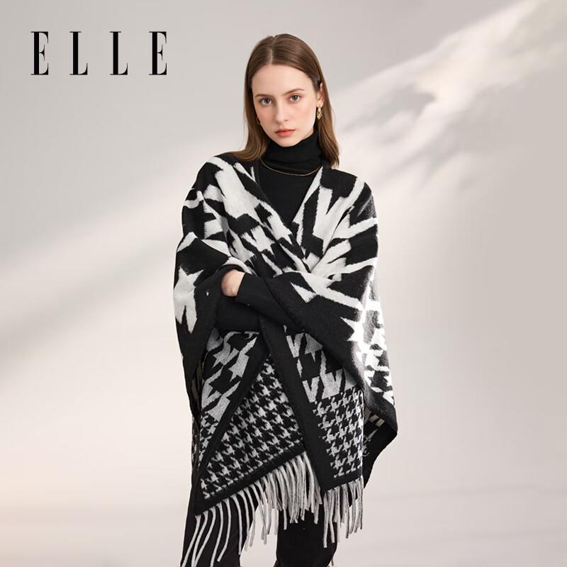 ELLE Women's All-Season Warm Shawl