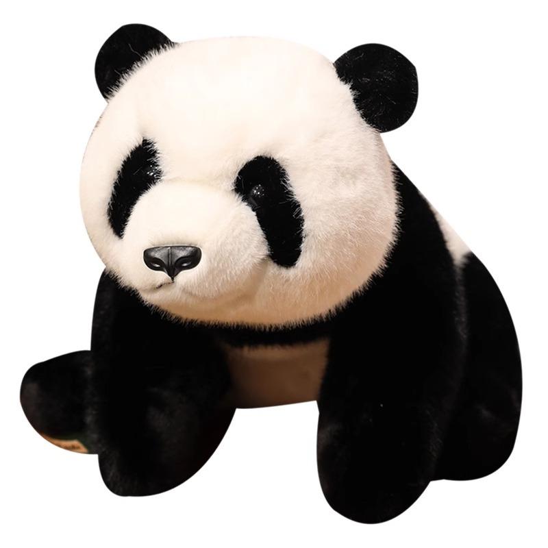 Simulation giant panda doll 30cm