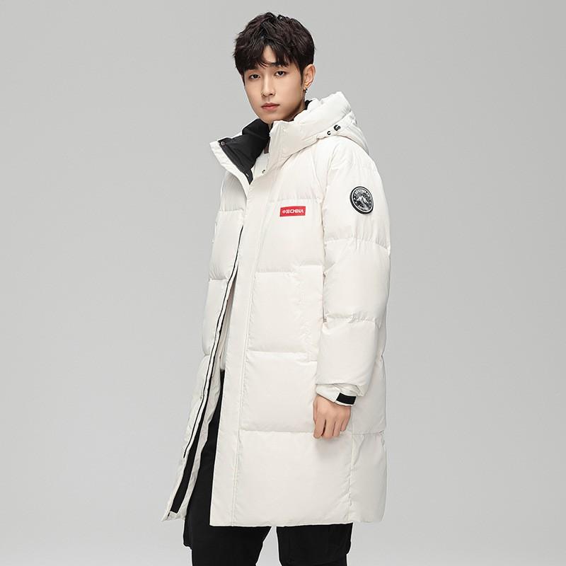 Outdoor Mountain Down Jacket Unisex Winter Couples Hooded Warm Coat