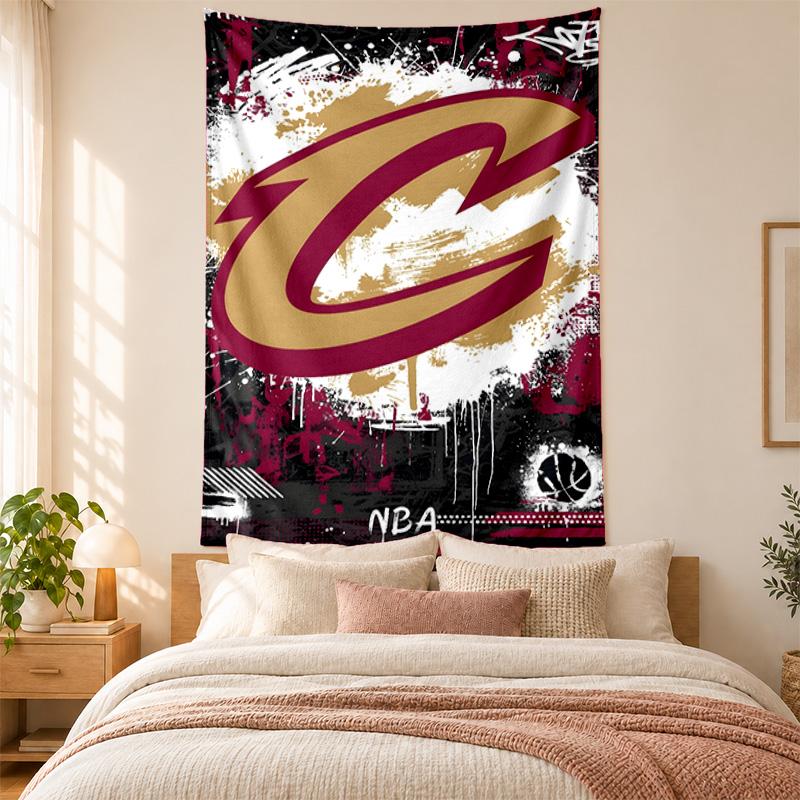 Cleveland Cavaliers Tapestry highquality for decorating living room bedroom dorm walls ideal as bedroom wallart orholiday gift