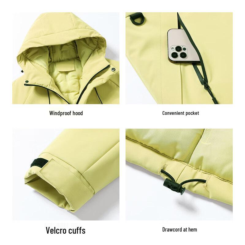 MaoRen Men's Hooded Padded Winter Jacket