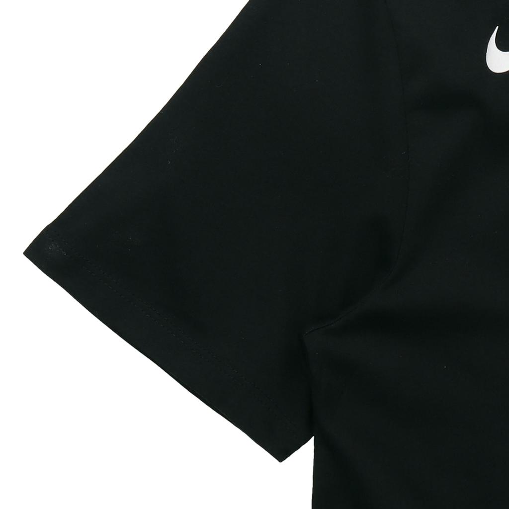 Nike Round Neck Straight Cut T-Shirt Featuring Bucks Team Men Tops Black 870789-010