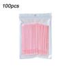 New 50/100pcs Eyelash Brushes Eyelash Extensions Spoolie Brush Eyebrow Comb Microbrush for Eyelashes HZS25