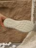 2025 Damen Atmungsaktive Leichte Slipper Freizeitschuhe - Weiche Sohle, Runde Zehenpartie, Frühling/Herbst Stil