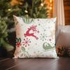 Home Decor Festive Tree Pattern Pillow Cover For Home Pattern Cushion Cover Suitable For Sofa Bedroom Car Pillow Cover