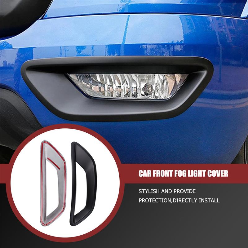 Car Front Fog Light Cover Frame Decoration Accessories for Great Wall Cannon GWM Poer Ute -