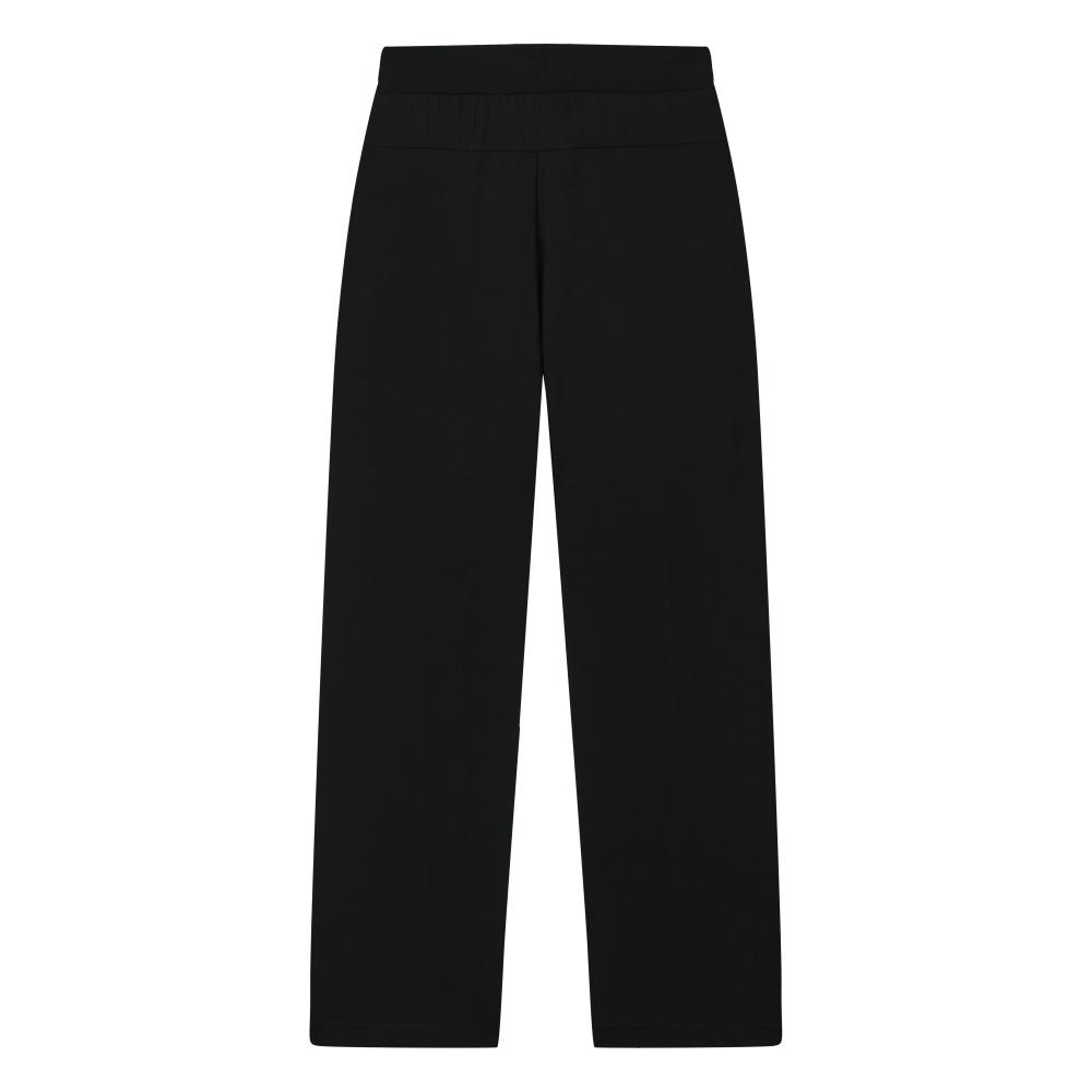 New FILA Lifestyle Knitted Sweatpants Women's Jet Black F11W528602F-BK