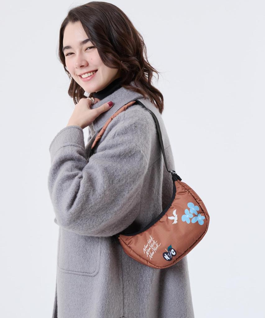MINI CRESCENT1332Garden of NYC MC[LeSportsac×SHOGO SEKINE]