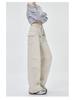 Korean Style Women's Casual Cargo Pants - Spring/Summer Straight Fit