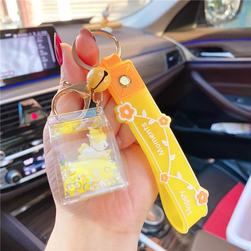 

Подвеска-брелок в виде бутылки молока «Единорог» — модное жидкое украшение в стиле Instagram для студентов