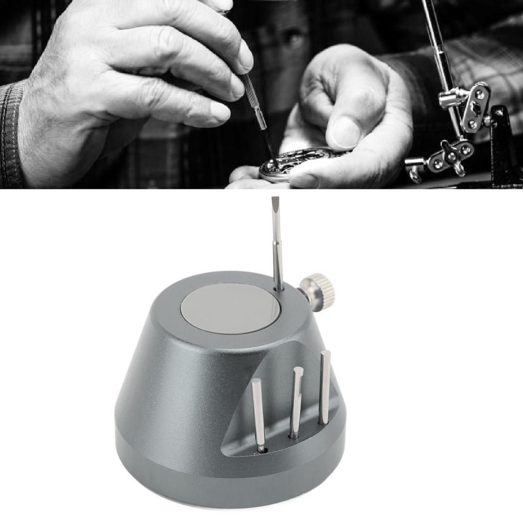 Strap Link Pin Remover with 4 Pin Screw Base Wear Resistant Portable Watch Link Removal Kit for Bracelet Repairing