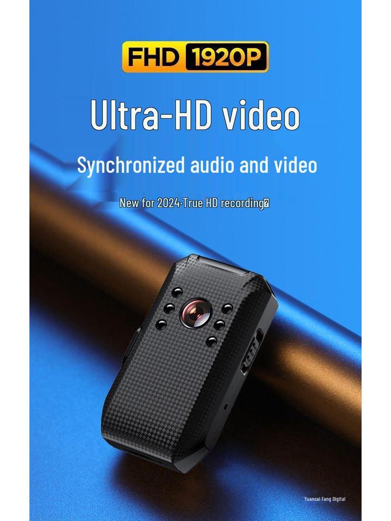 High-Definition Sports Collar Camera - Portable Thumb Video Recorder
