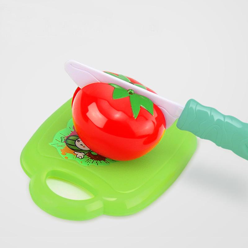 Chopping Fun Kitchen Toy Set: Children's Vegetables & Fruits Role-Playing Educational Toy