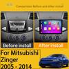 Android For Mitsubishi Zinger 2005 - 2014 Car Radio Multimedia Video Player Navigation GPS Wireless Carplay  Screen Stereo