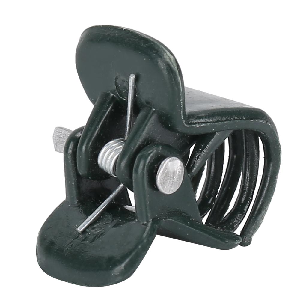 200Pcs 1.1cm Plant Clip Garden Flower Stems Fixing Support Clips Clamp for Orchid Horticulture