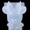 Geometric Bear Silikonová forma Diy Stereo Mirror Form Mousse Ornaments Dekor