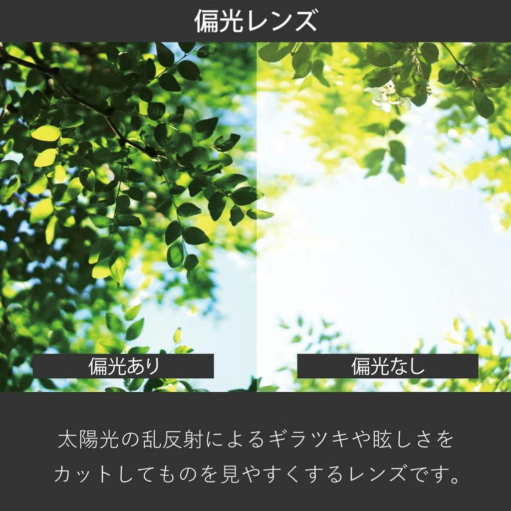 SWANS Sports Sunglasses Made In Polarized Clear Warm Smoke Driving ER-1 (ER1-0151 GRY), Japan, Lenses, Gray/Polarized (Double-Sided Multi-Coated),