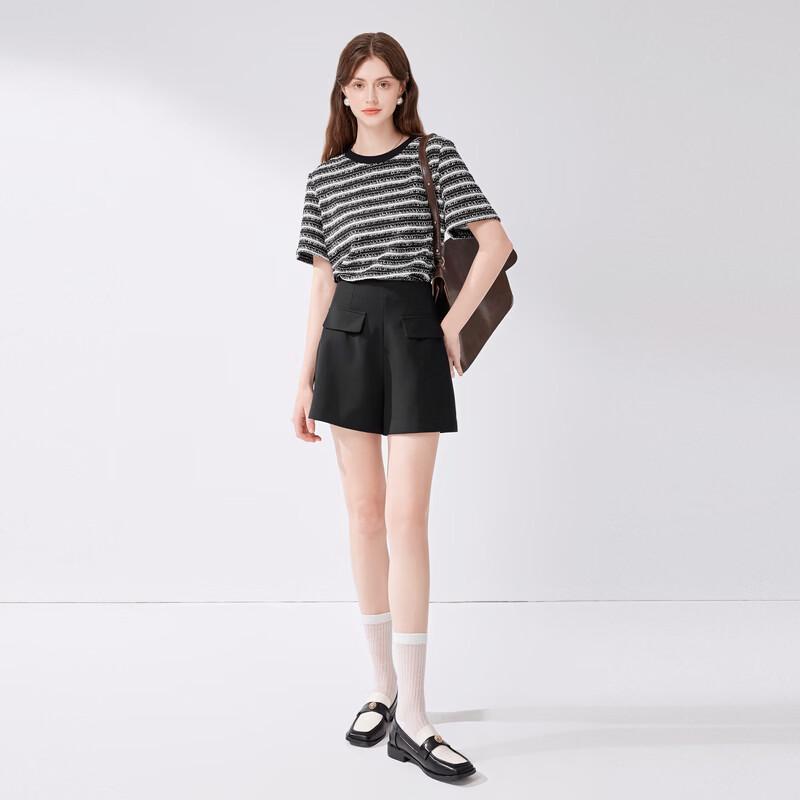 Women's Commuter Striped Short Sleeve T-Shirt