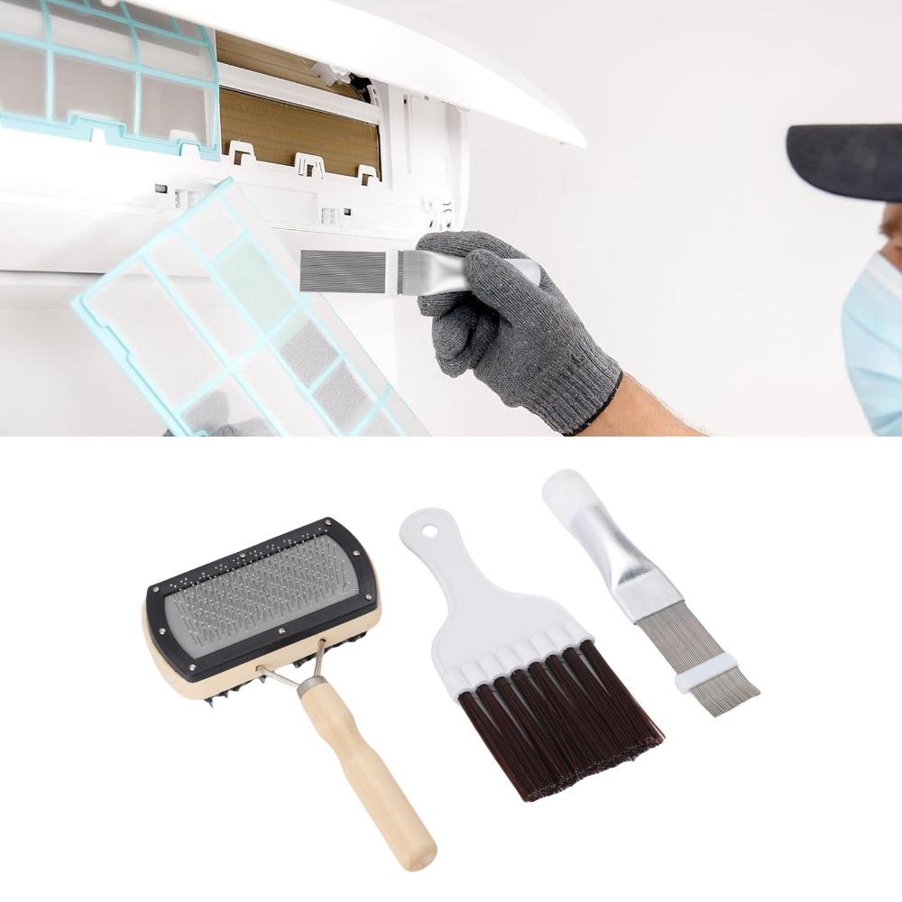 Stainless Steel Refrigerator Coil Cleaning Brush  Air Conditioner Fin Comb  Refrigerator Cleaning