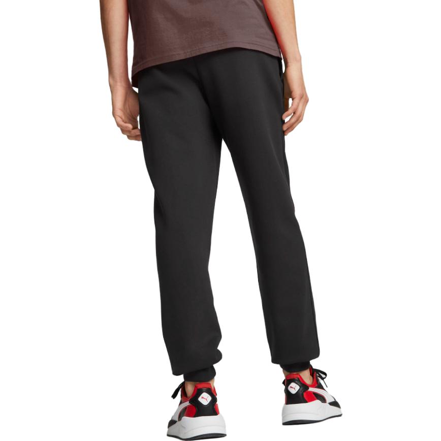 Puma Ferrari Race Sweatpants Cc Striped Joggers Men Bottoms Black 620943-01