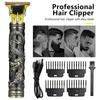 Vintage T9 Electric Cordless Hair Cutting Machine Professional Hair Barber Trimmer For Men Clipper Shaver Beard Lighter