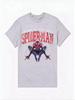 Marvel 2026 Stylish Marvel SpiderMan Miles Brooklyn Comic Graphic Short Sleeve Plus Size Casual TShirts for Men