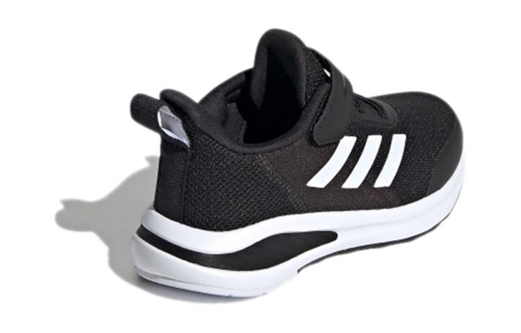 adidas Fortarun EL K Hook and Loop Slip Resistant, Abrasion Resistant, Breathable Low Top Kids' Running Shoes FW2579