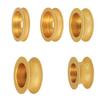10mm/15mm/20mm/25mm/30mm Round Brazed Diamonds Grinding Wheel Marble Stone Edging Profile Grinding Disc Replacement