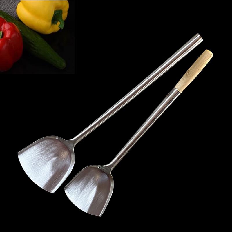 Yimeide Komercyjna Szpatułka do Woka ze Stali Nierdzewnej