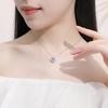 Tancise S925 Sterling Silver Luxury Personality Pendant Necklace Women's Classic Tide Necklace