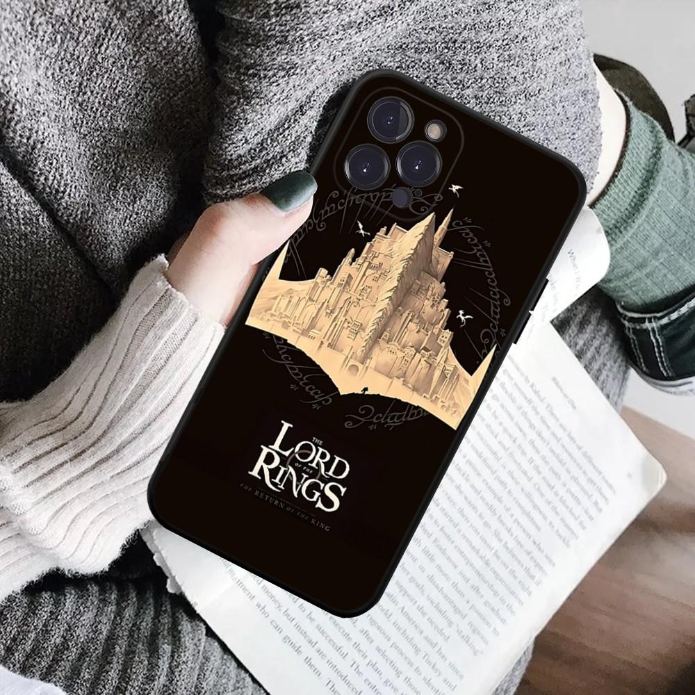 The Lord Of The R-Rings Phone Case For IPhone 16 15 8 7 6 6S Plus X SE XR XS 14 11 12 13 Mini Pro Max Mobile Case