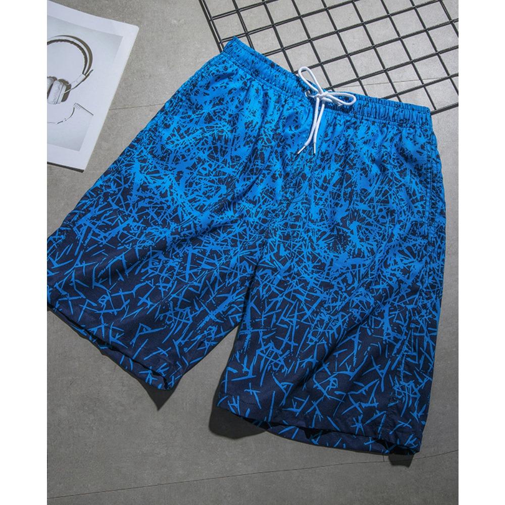 Summer 3D Camouflage Print Shorts Fashionable Casual Beach Men's Shorts