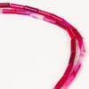 4 * 13mm round tube loose beads, crystal, agate, cylindrical round tube loose beads, semi-finished products, DIY jewelry, accessories